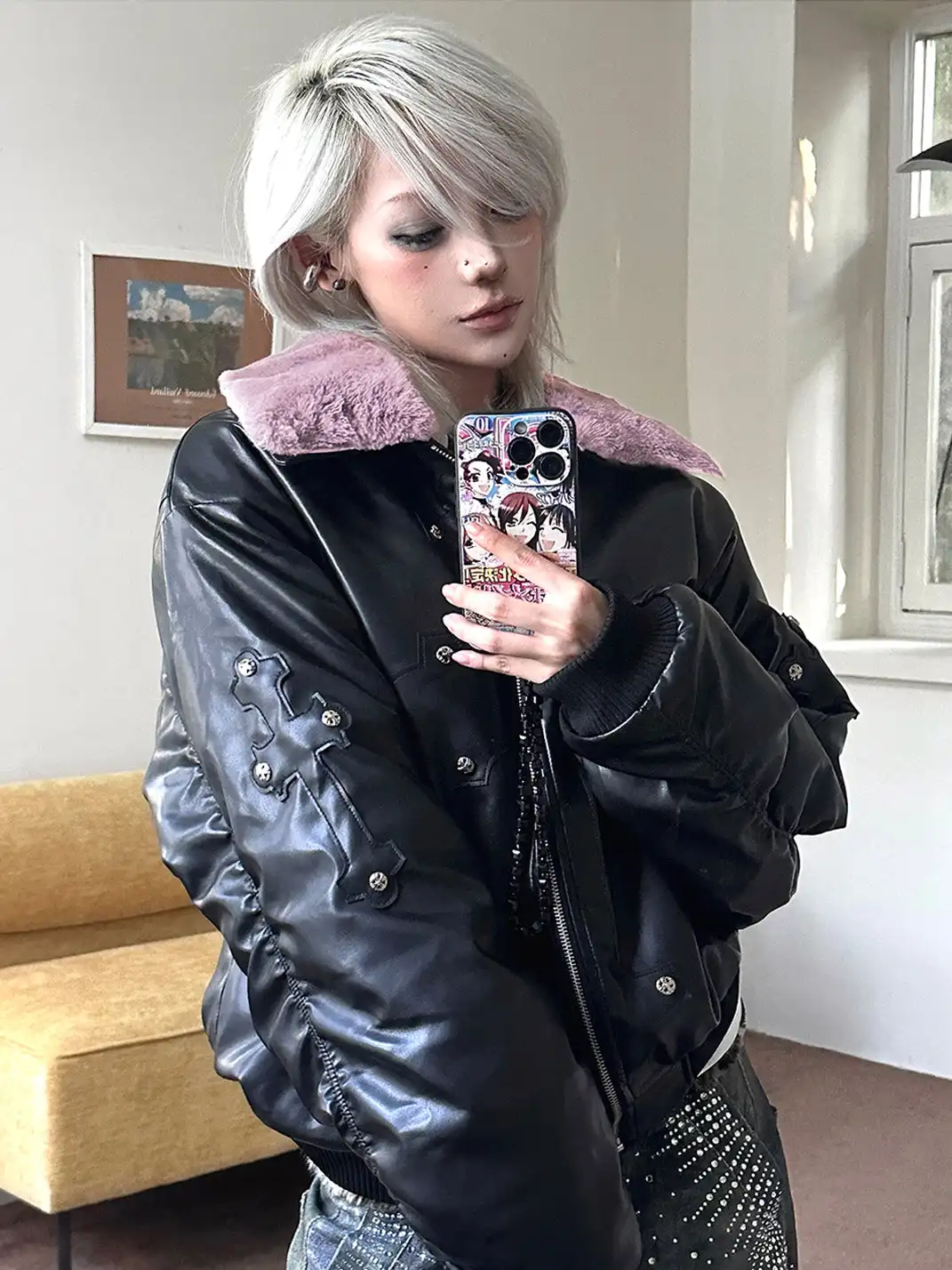 PAIKI | St. Cross Bomber Jacket