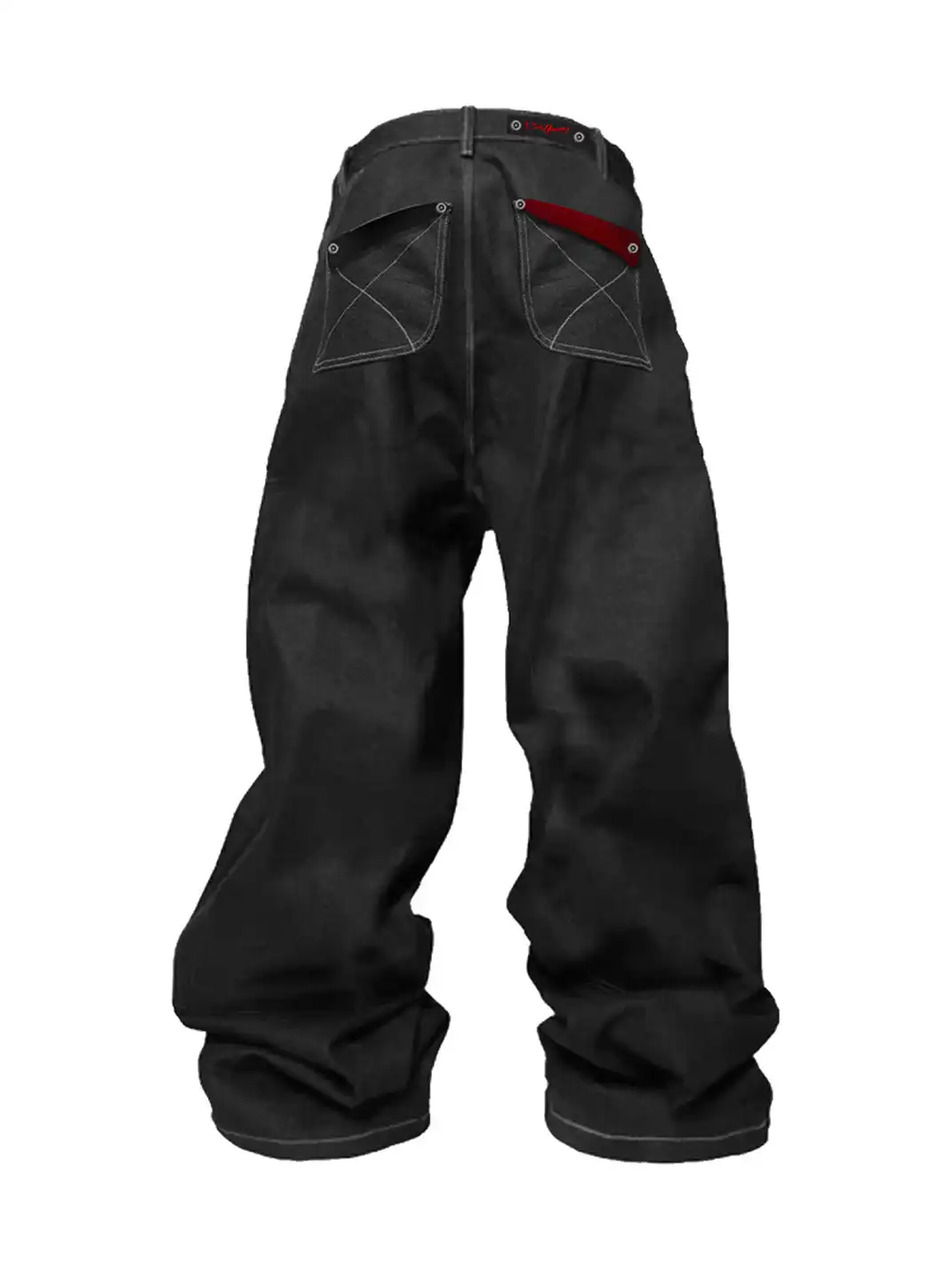 PAIKI | Raw Denim Wide-Leg Jeans