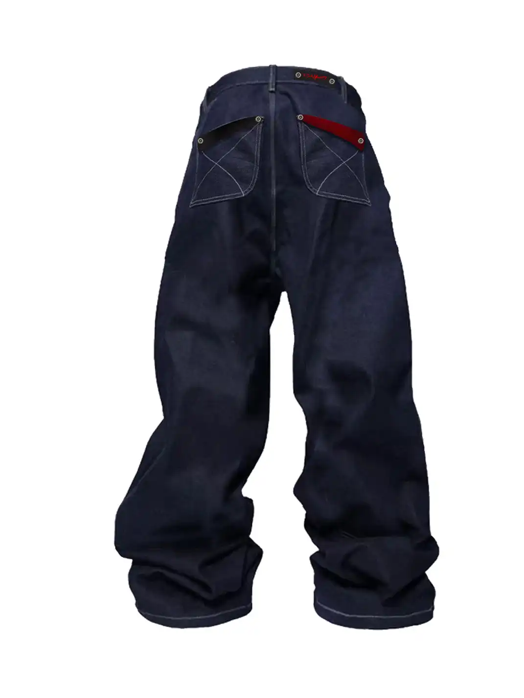 PAIKI | Raw Denim Wide-Leg Jeans