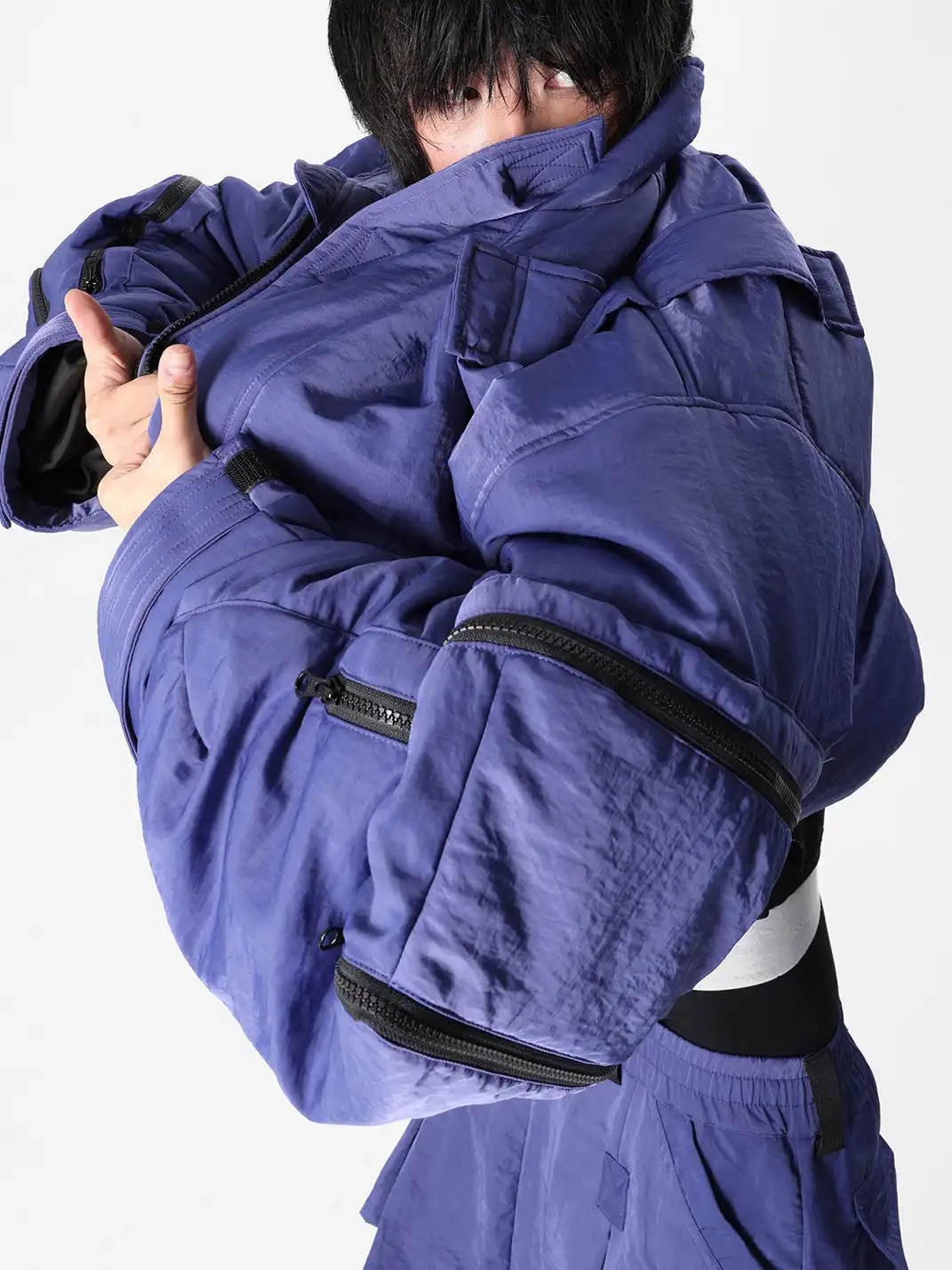 VANGUARDIA | 3M Insulated Multi-Pocket Short Cotton Jacket