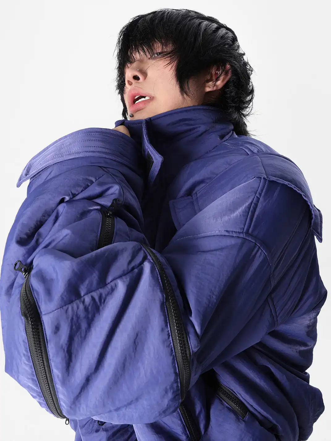 VANGUARDIA | 3M Insulated Multi-Pocket Short Cotton Jacket