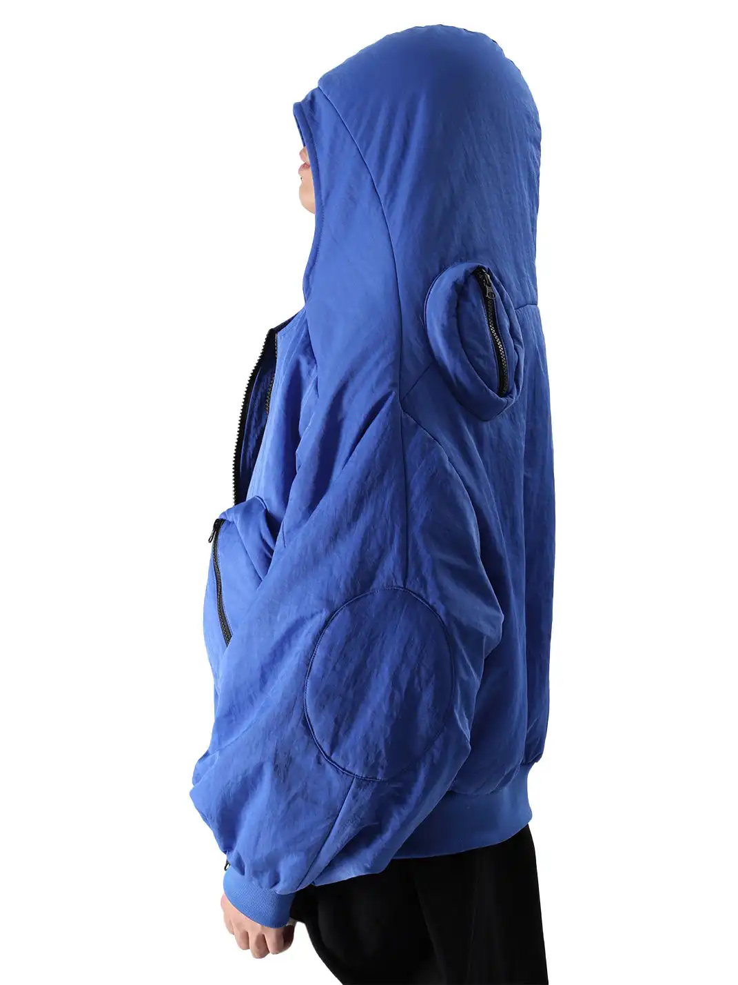 VANGUARDIA | Oversized Hooded Multi-Pocket Coat