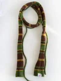 Something Needs | Y2K Striped Skinny Scarf