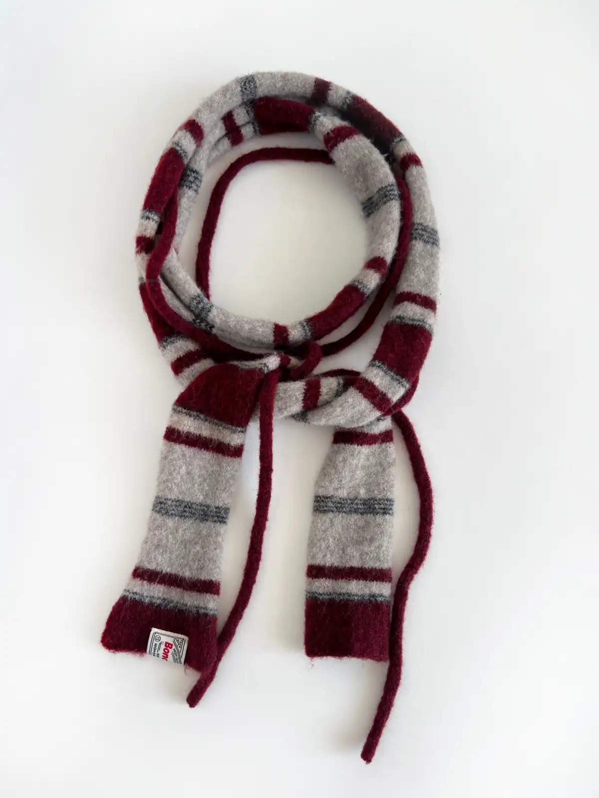 Something Needs | Y2K Striped Skinny Scarf