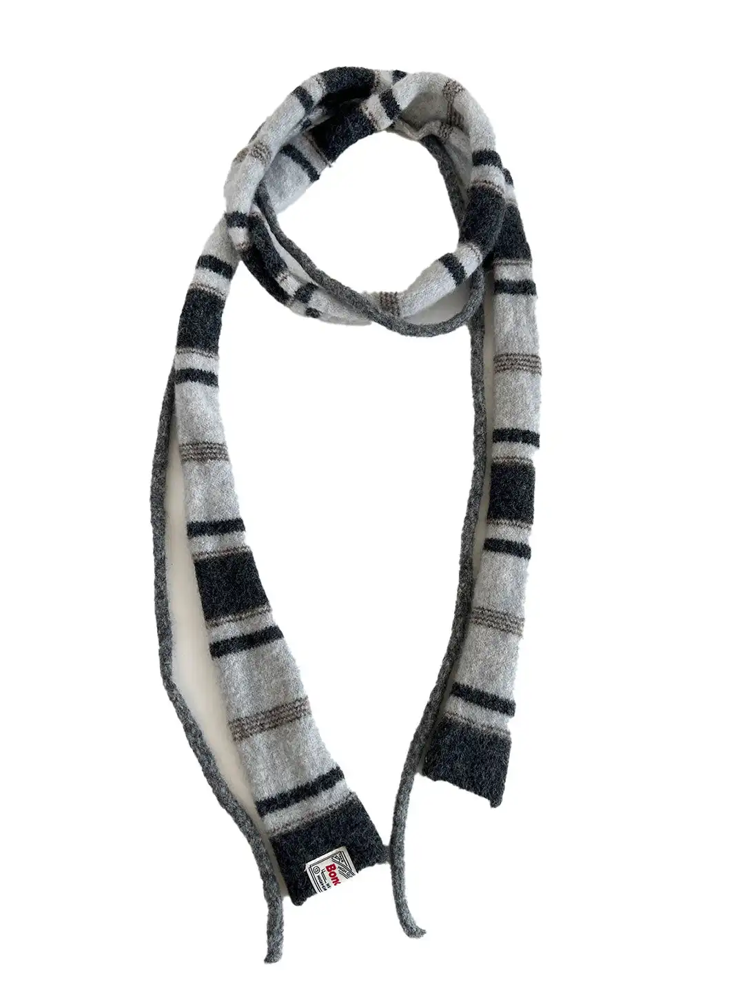 Something Needs | Y2K Striped Skinny Scarf