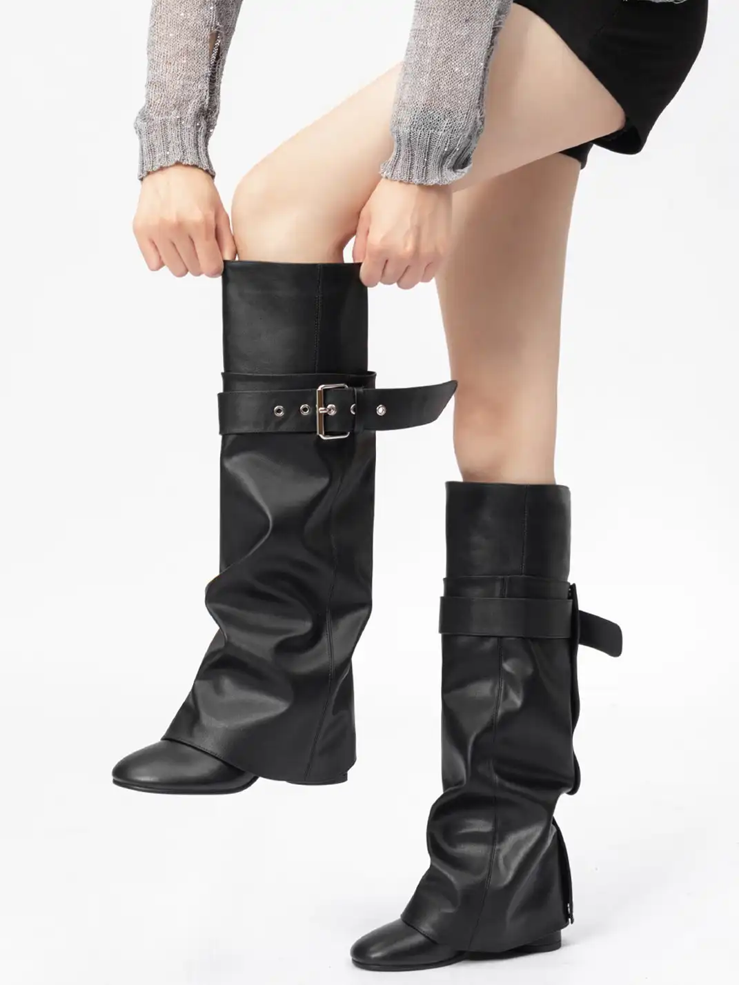 OLDMEOW | Designer-Style Knee-High Boots