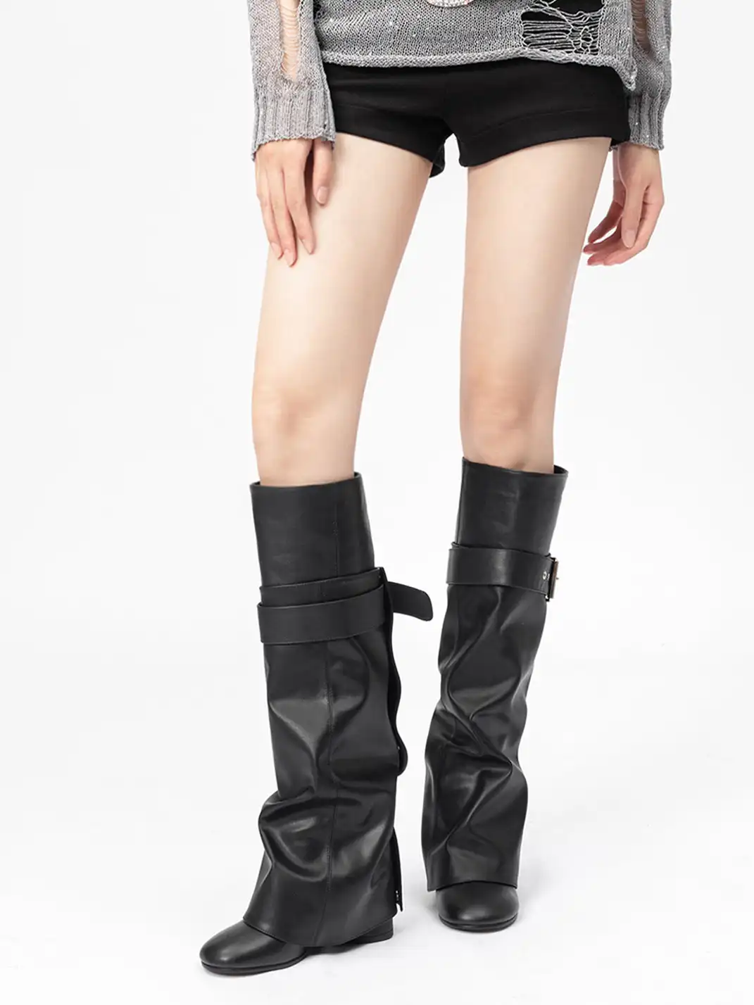 OLDMEOW | Designer-Style Knee-High Boots