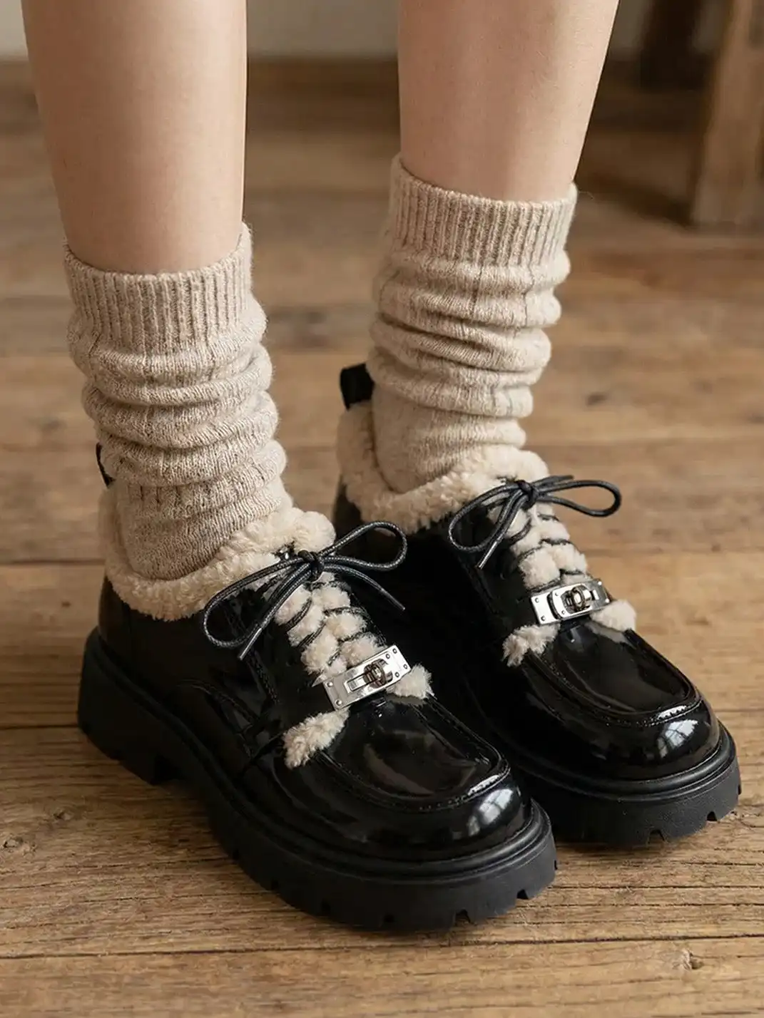 OLDMEOW | Cozy Fleece Lined Winter Shoes