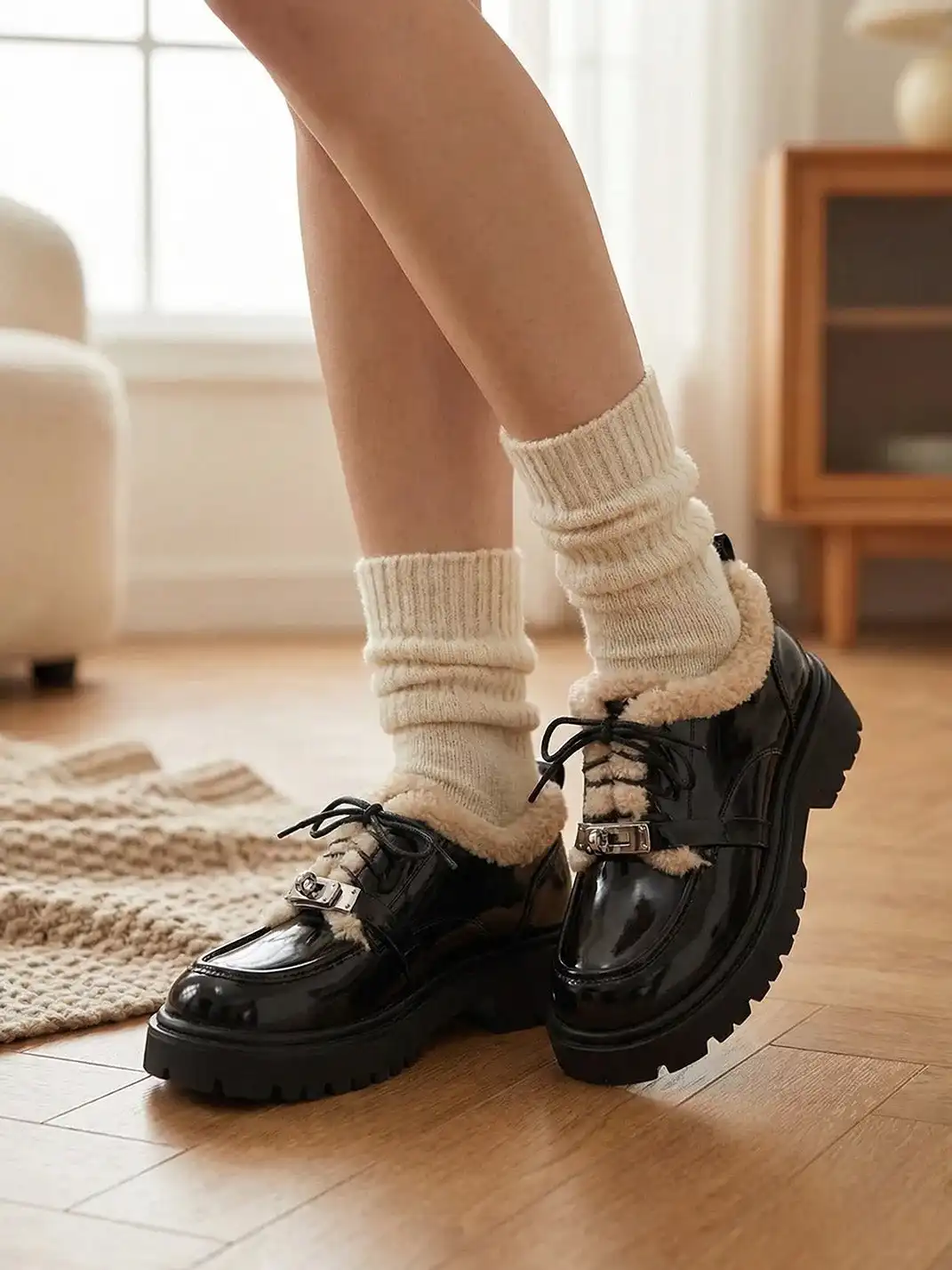 OLDMEOW | Cozy Fleece Lined Winter Shoes