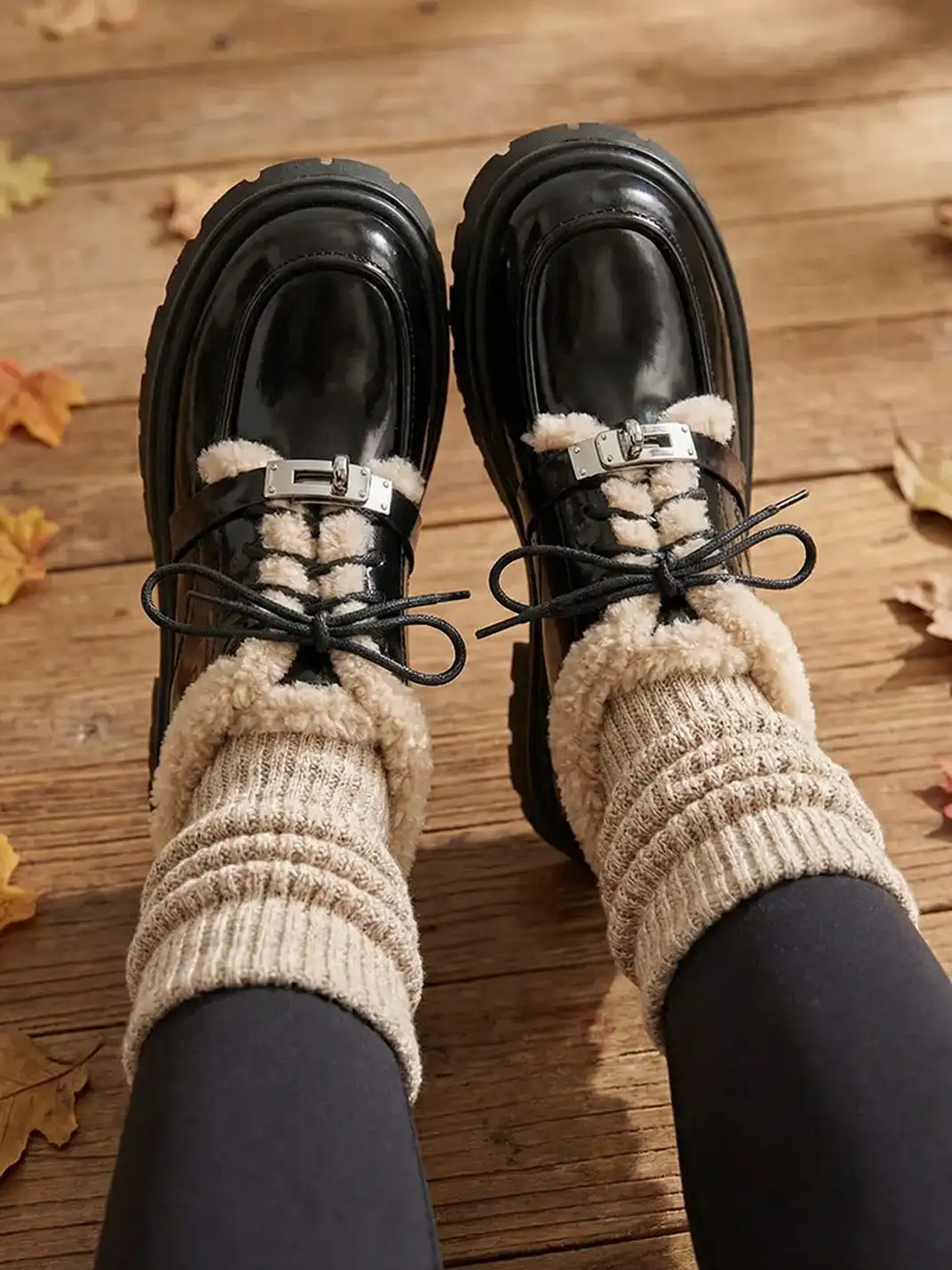 OLDMEOW | Cozy Fleece Lined Winter Shoes