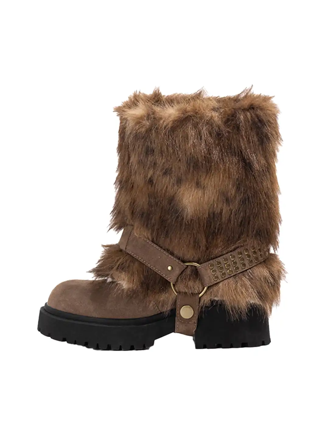 OLDMEOW |  Waterproof Chunky Heel Snow Boots