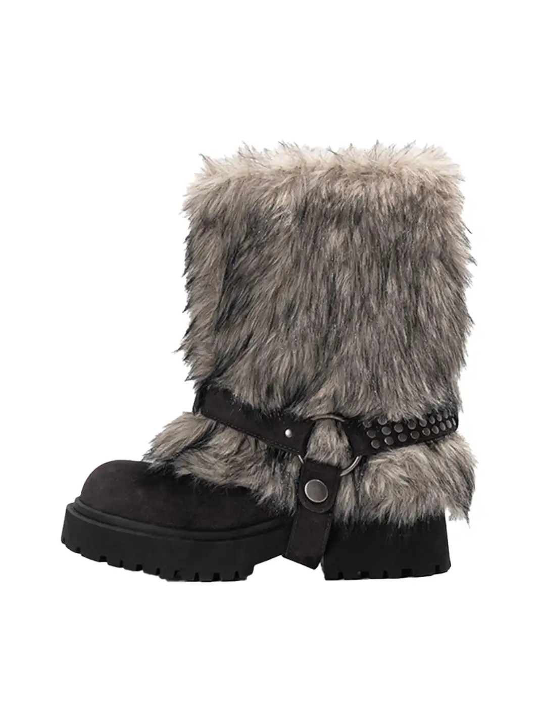 OLDMEOW |  Waterproof Chunky Heel Snow Boots