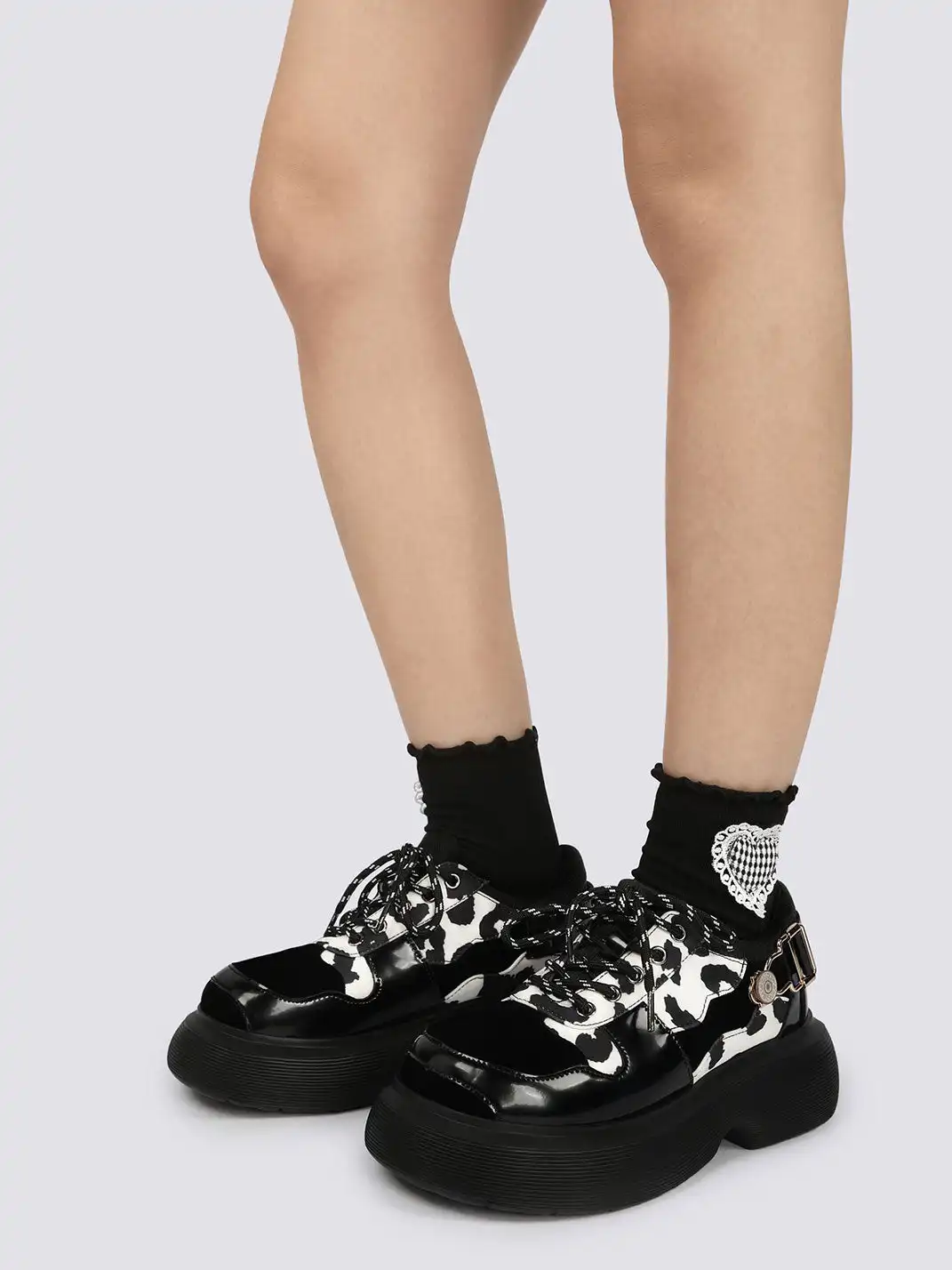 Yeah Hot丨Platform Leather Loafers