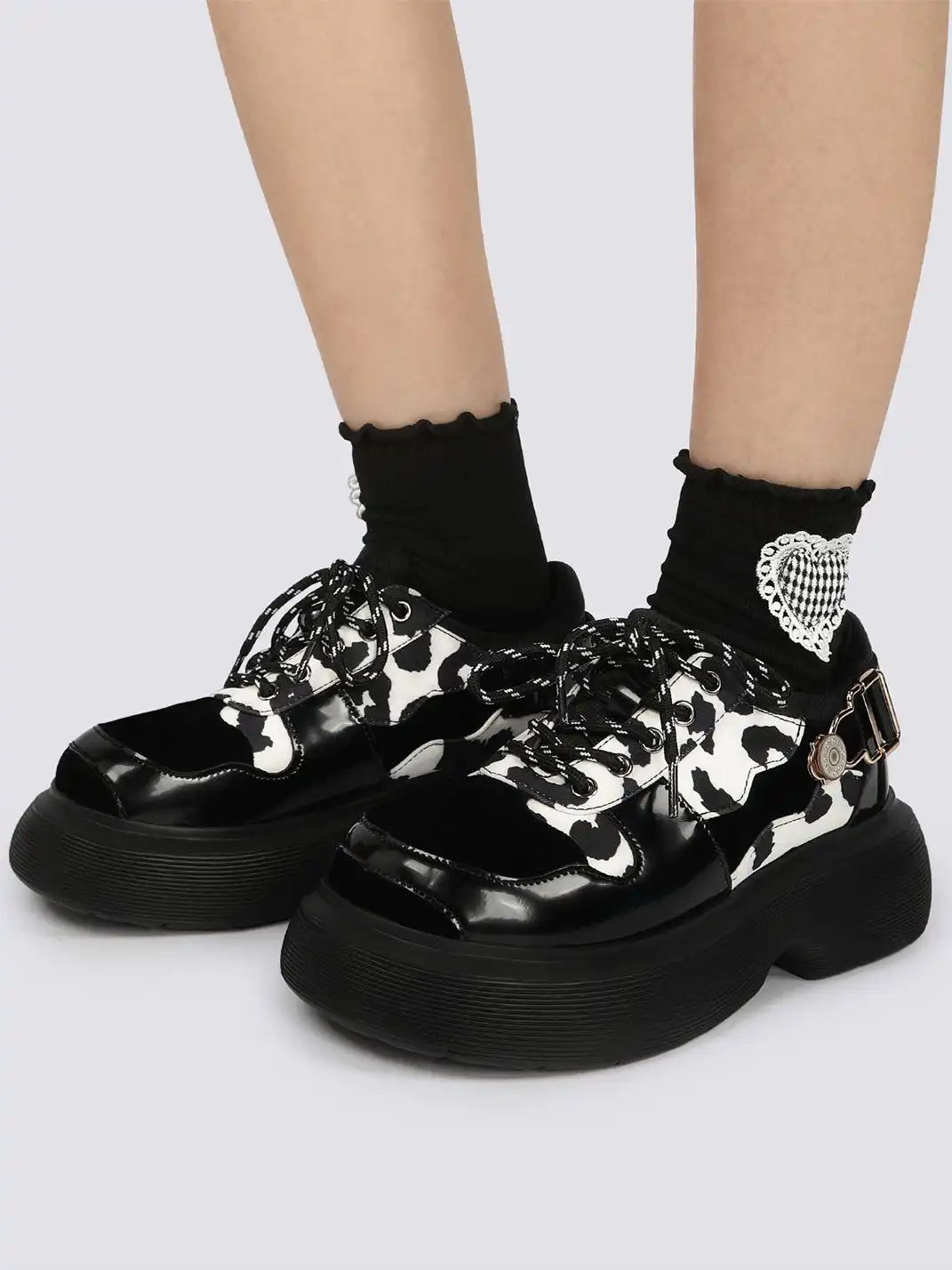 Yeah Hot丨Platform Leather Loafers
