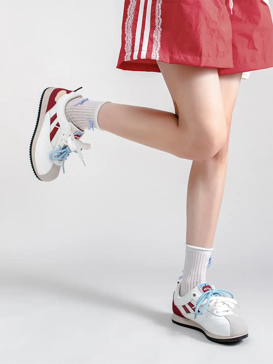 NSTCU丨Apple Pattern Mesh Casual Sneakers