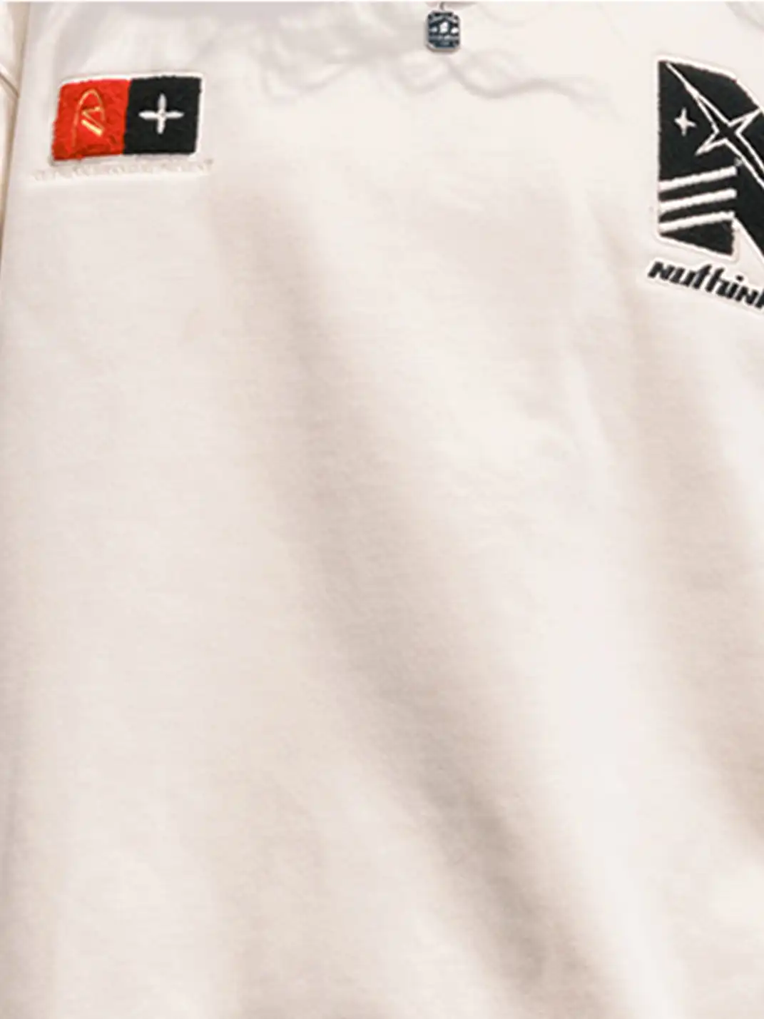 Nuthink | Heavy Embroidery Logo Sweatshirt