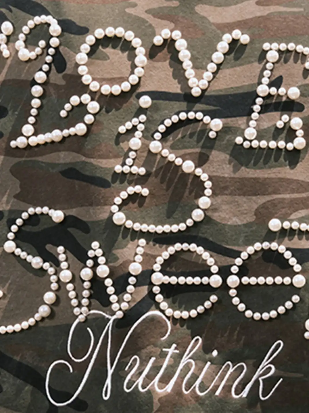 Nuthink | Pearl Camo Crew Neck Sweatshirt