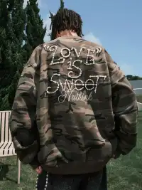 Nuthink | Pearl Camo Crew Neck Sweatshirt