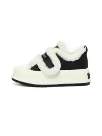 C.BANNER丨Casual Plush Velcro Platform Shoes