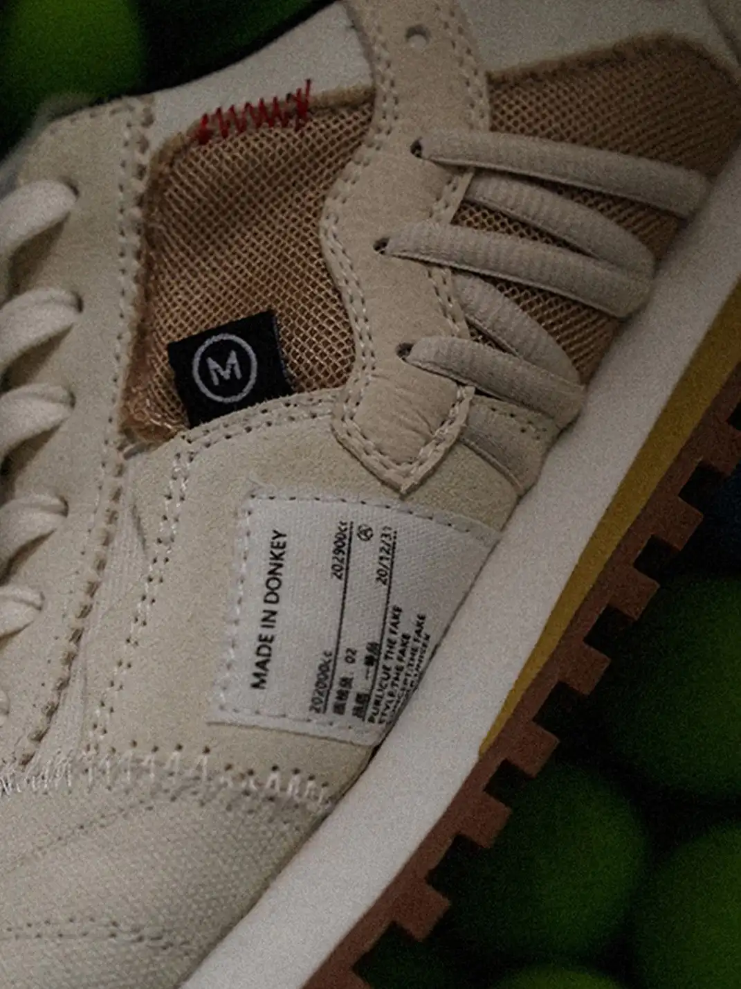 MULE DONKEY | Waffle Sole Retro Running Sneakers