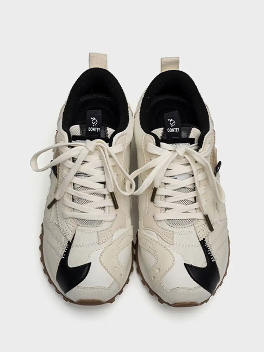 MULE DONKEY | Waffle Sole Retro Running Sneakers