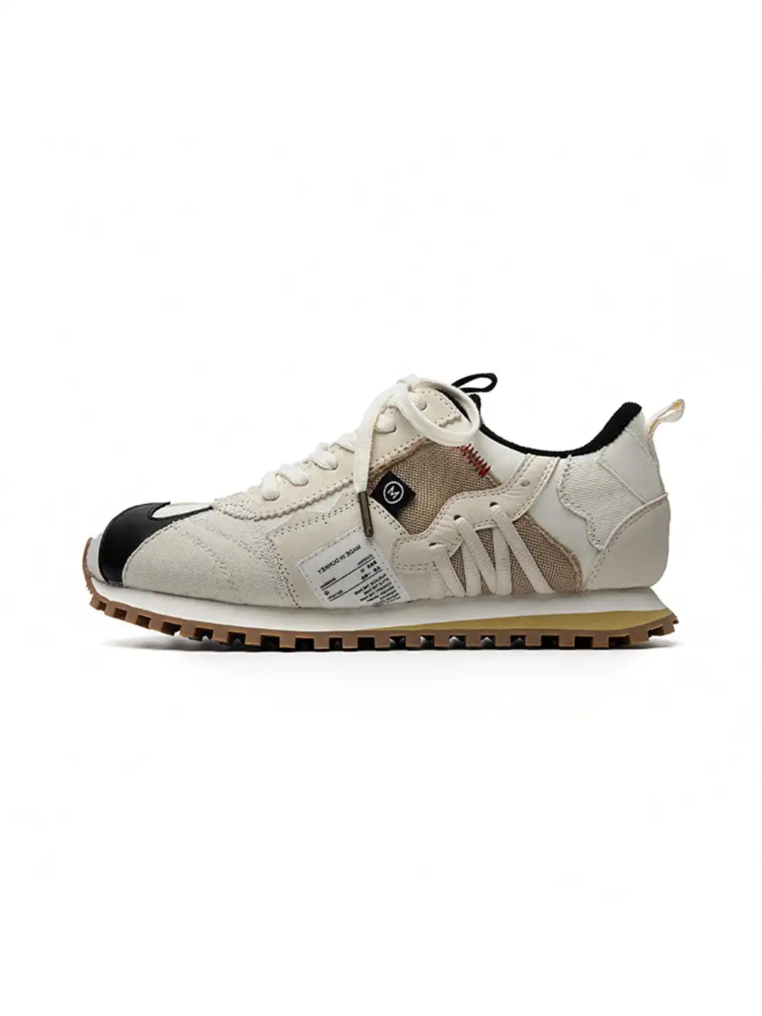 MULE DONKEY | Waffle Sole Retro Running Sneakers