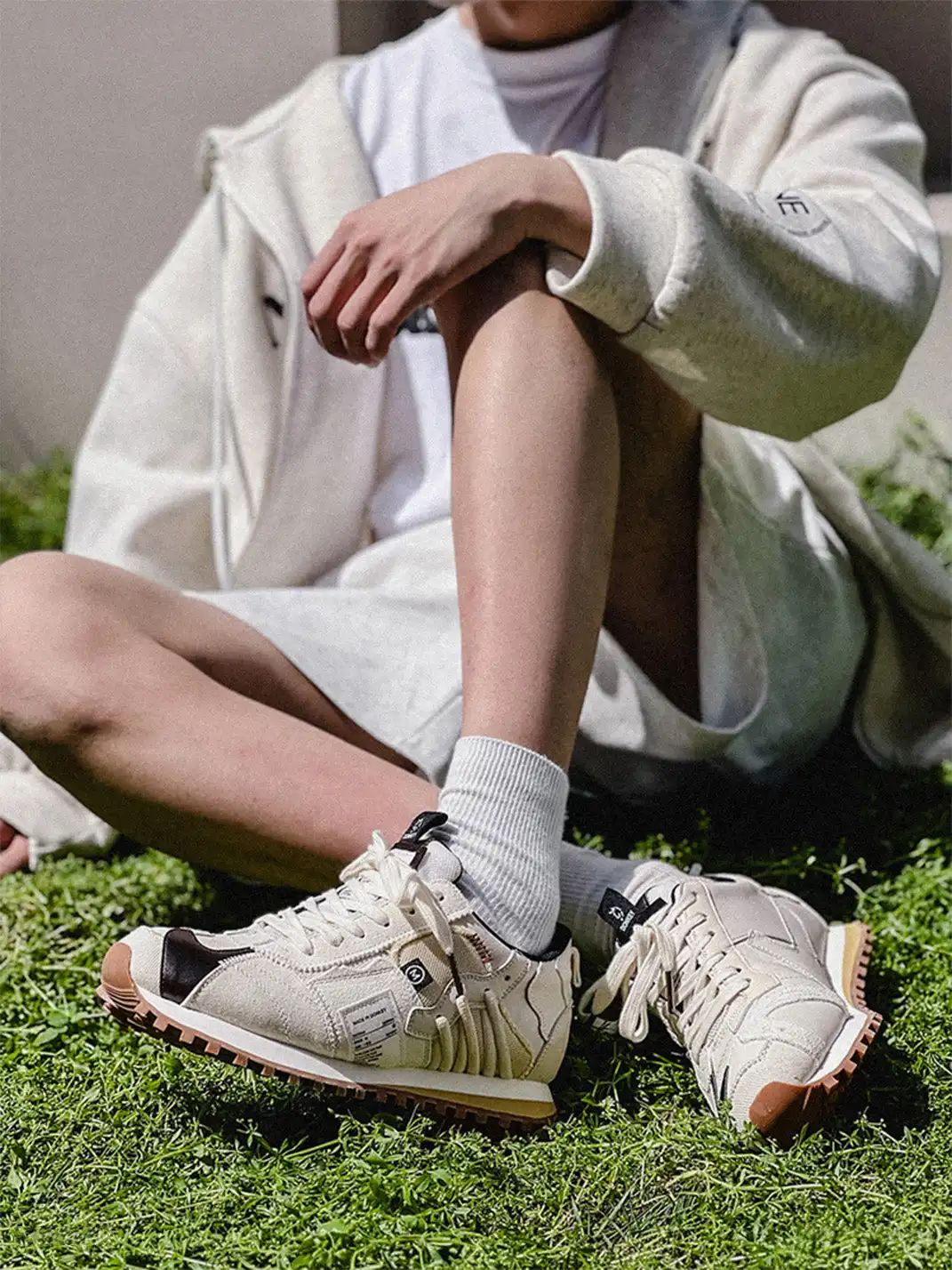 MULE DONKEY | Waffle Sole Retro Running Sneakers