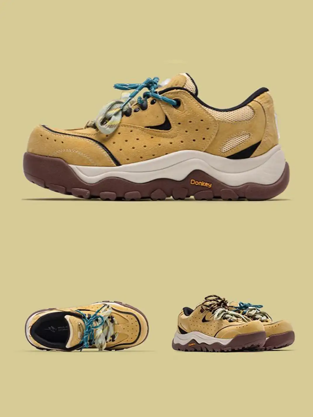 MULE DONKEY | Outdoor Hiking Platform Sneakers