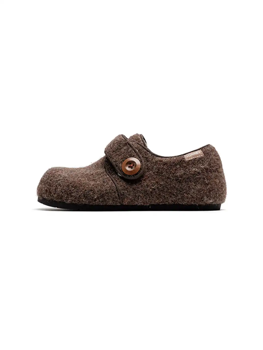 MULE DONKEY | Fleece Lined Velcro Slip-On Shoes