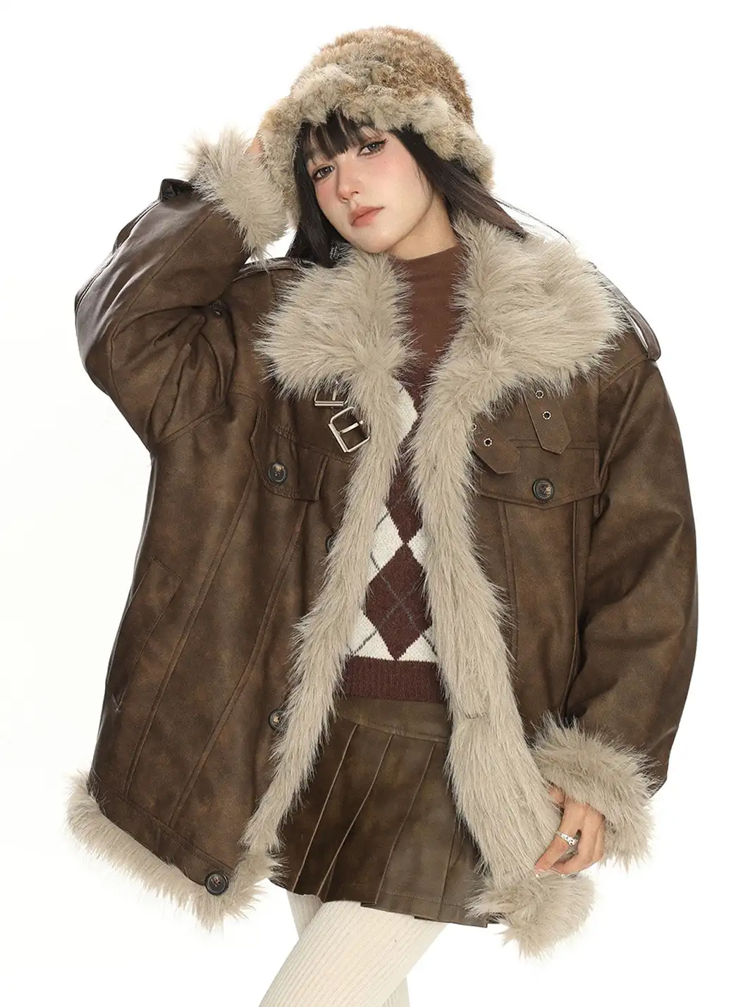 BIGGOLD | Maillard Style Shearling Jacket