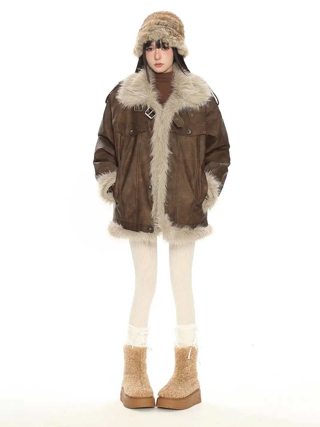 BIGGOLD | Maillard Style Shearling Jacket