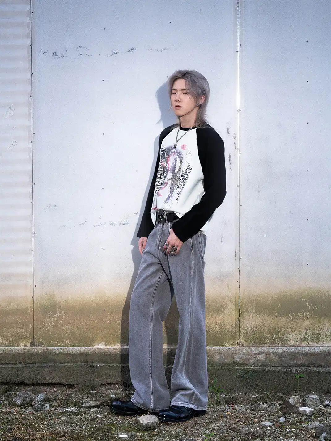 The Butchers Riot | Punk Band Waffle Raglan Sleeve Top