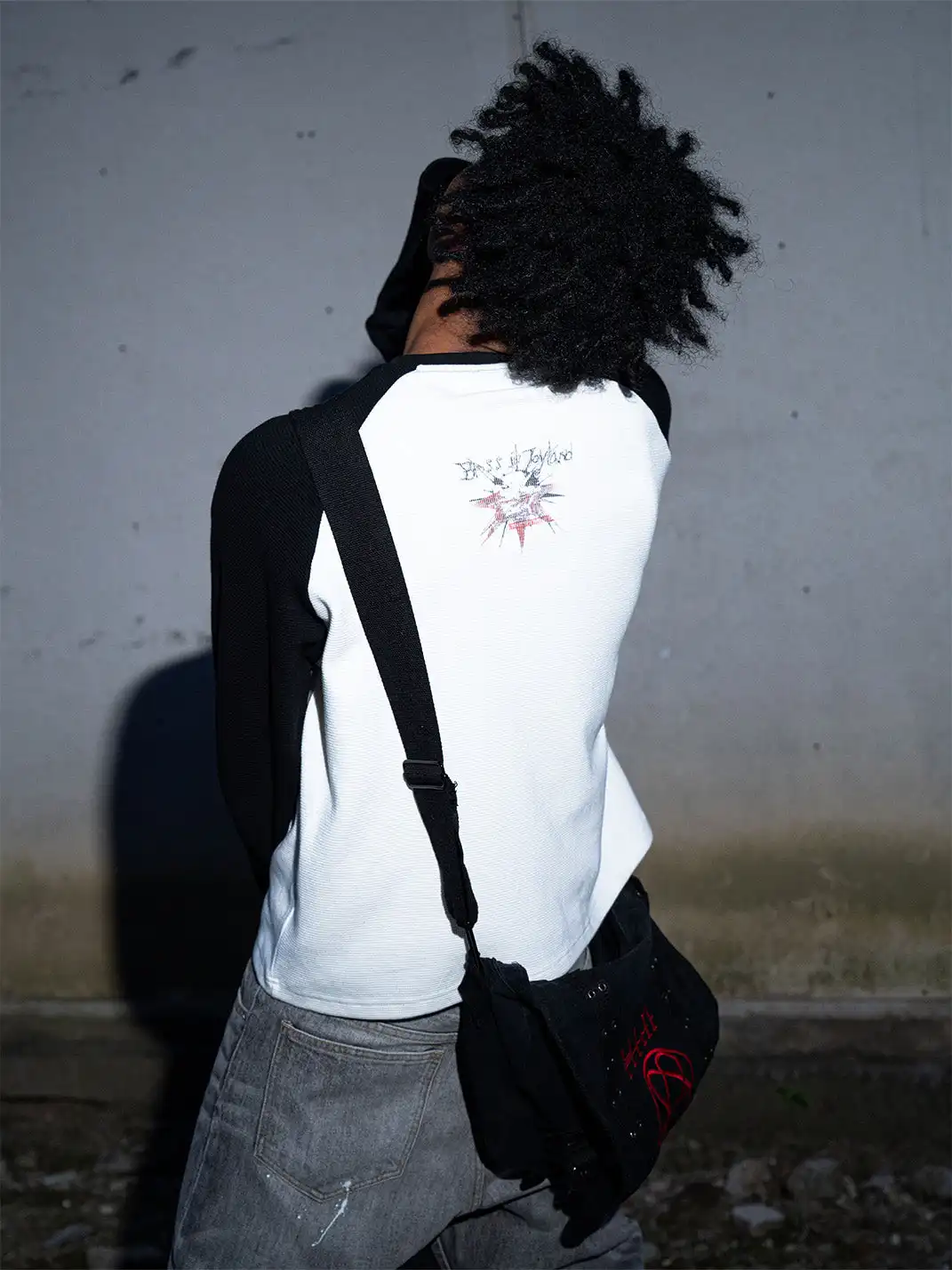 The Butchers Riot | Punk Band Waffle Raglan Sleeve Top