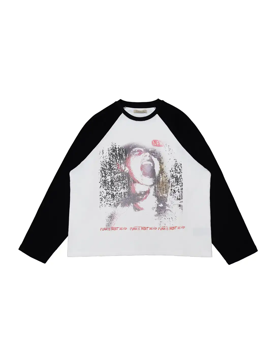 The Butchers Riot | Punk Band Waffle Raglan Sleeve Top