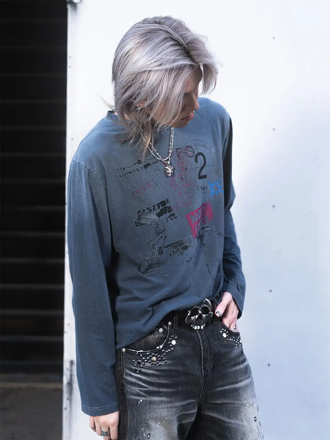 The Butchers Riot | Distressed Punk Band Crew Neck Shirt
