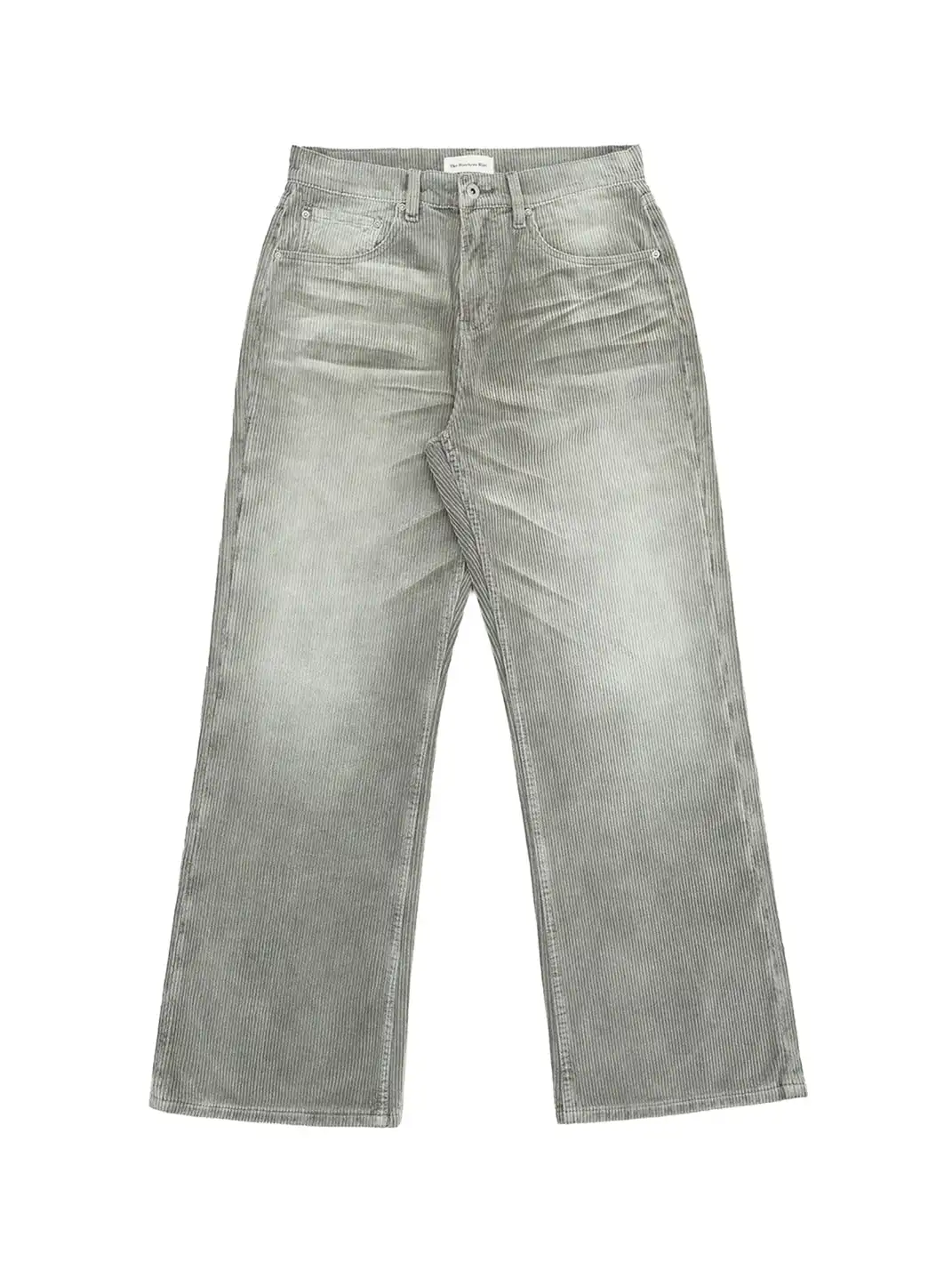 The Butchers Riot | Washed Olive Corduroy Straight Leg Jeans