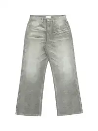 The Butchers Riot | Washed Olive Corduroy Straight Leg Jeans