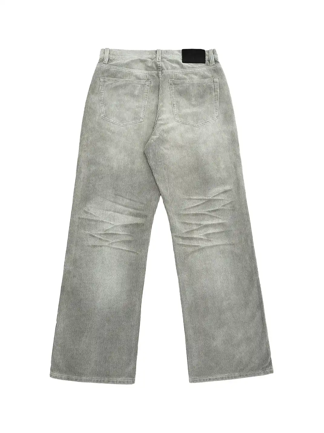 The Butchers Riot | Washed Olive Corduroy Straight Leg Jeans