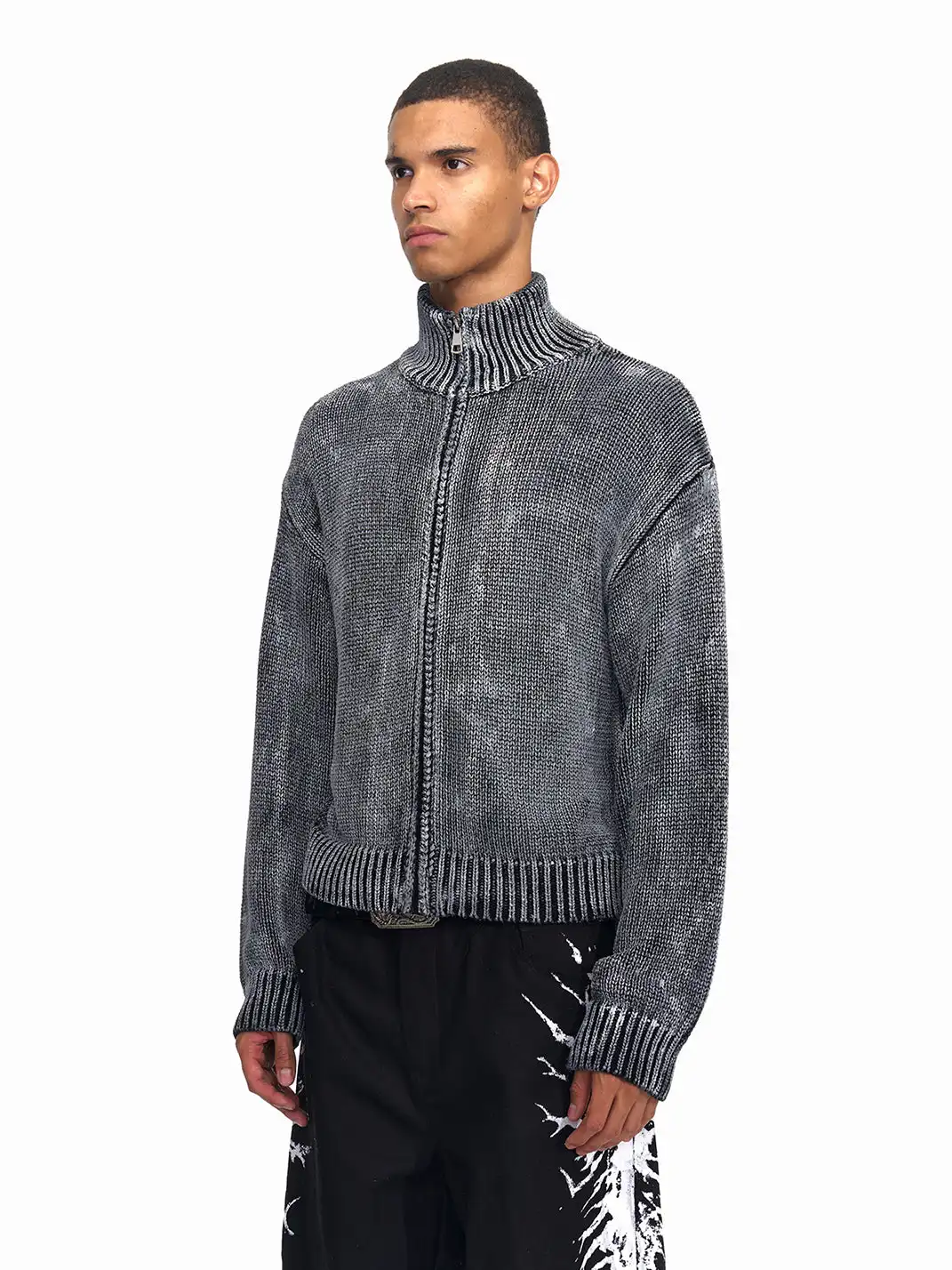Fourth3ex | Thorn Series Zip-through Cardigan