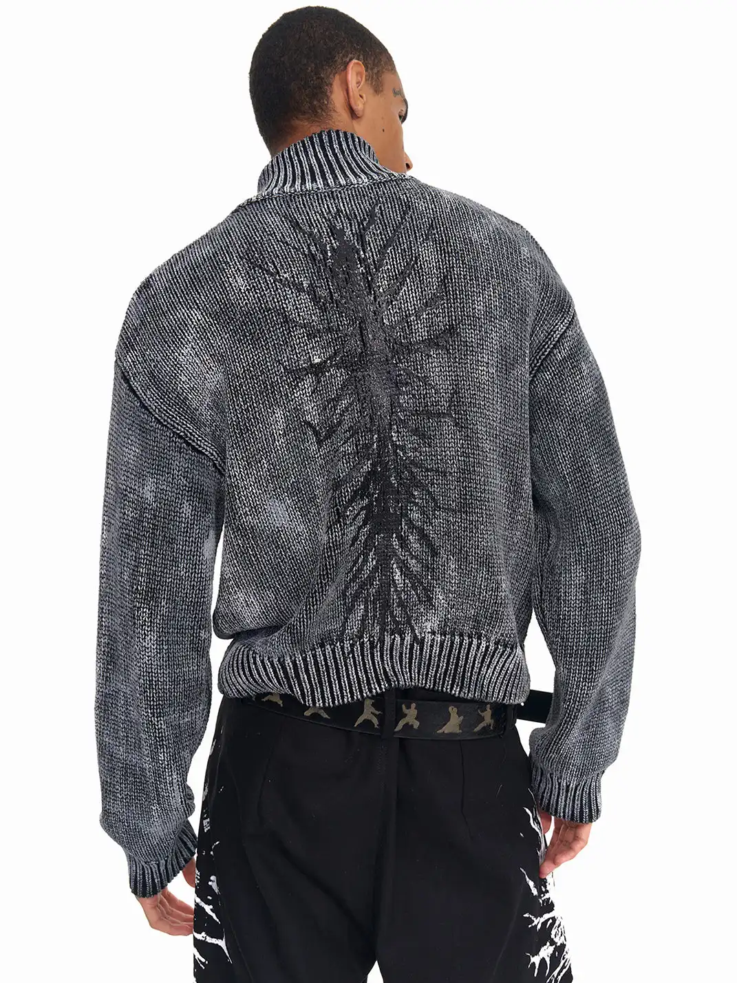 Fourth3ex | Thorn Series Zip-through Cardigan