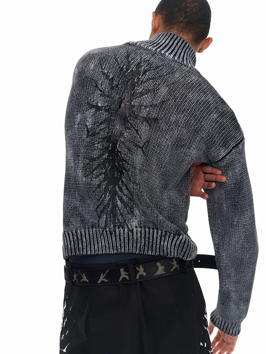 Fourth3ex | Thorn Series Zip-through Cardigan