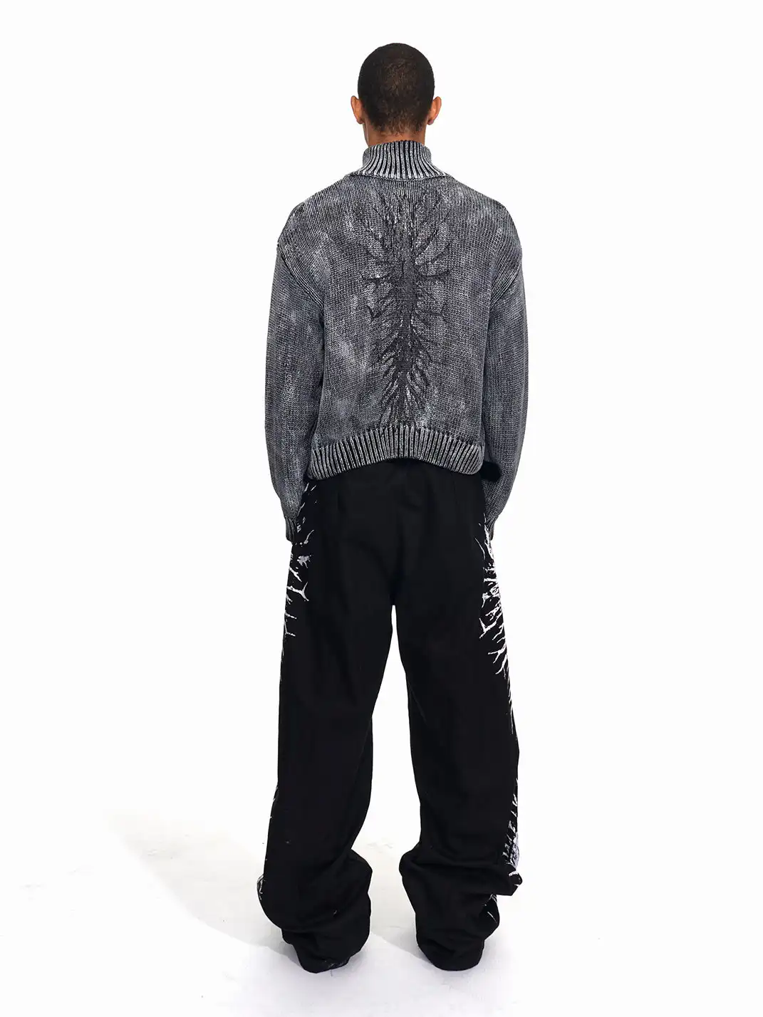 Fourth3ex | Thorn Series Zip-through Cardigan