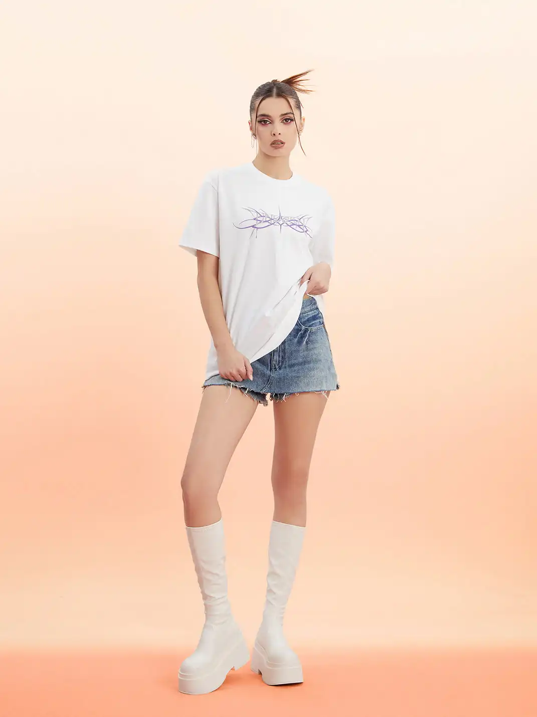 UnicornBlood丨High Platform Tall Boots