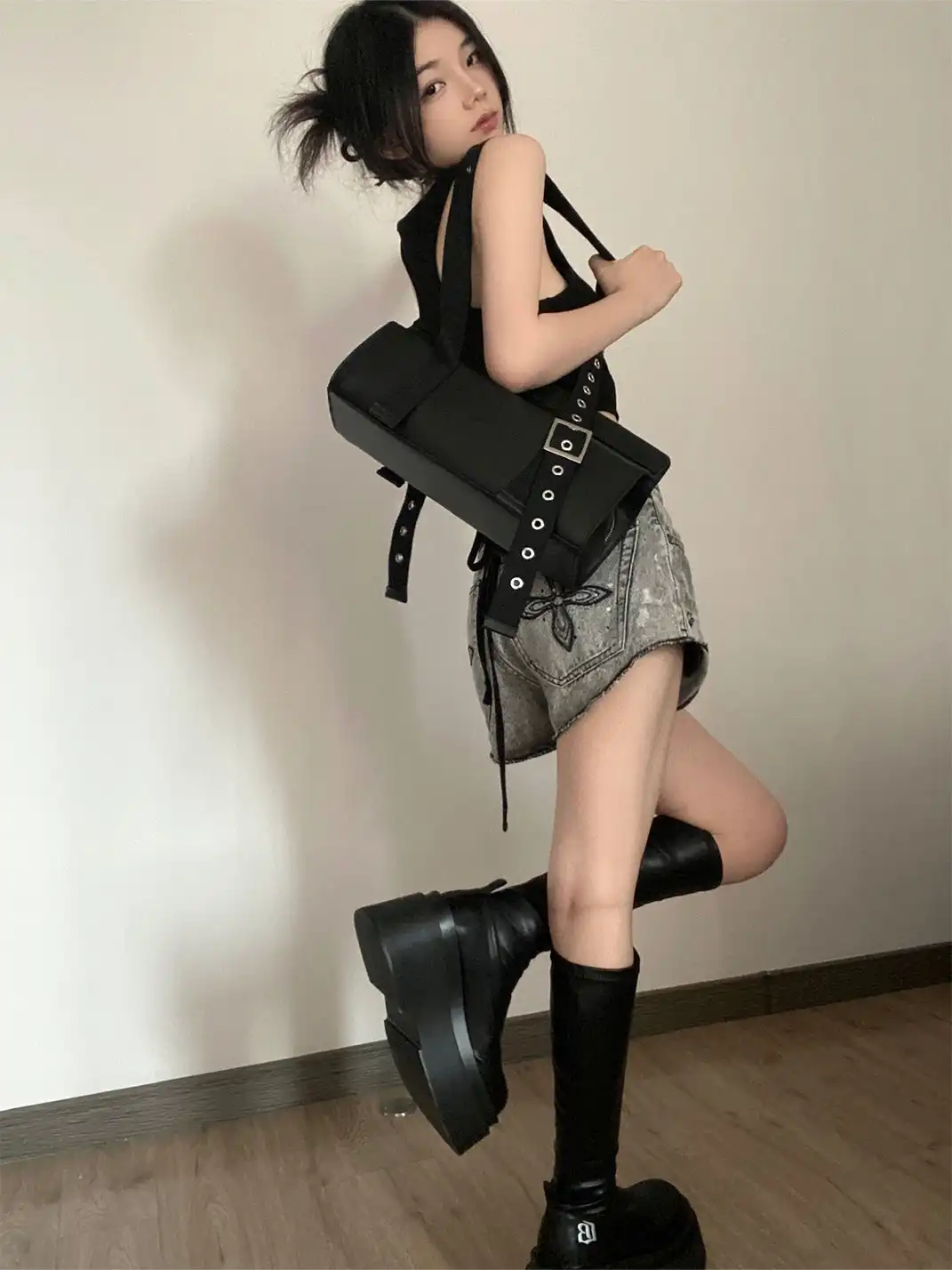 UnicornBlood丨High Platform Tall Boots