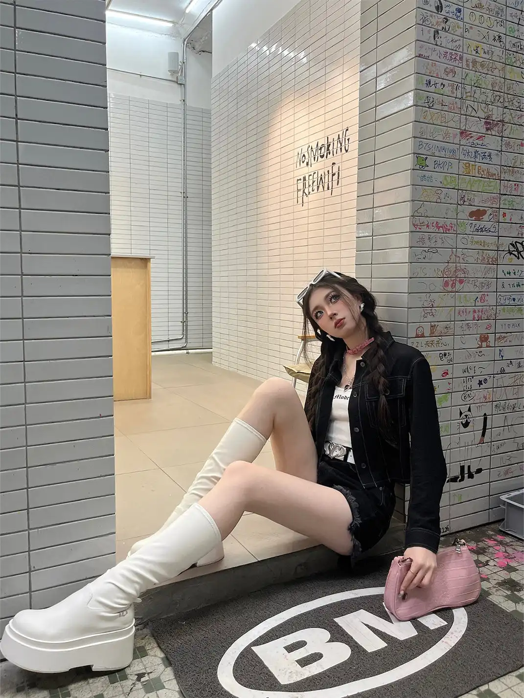 UnicornBlood丨High Platform Tall Boots