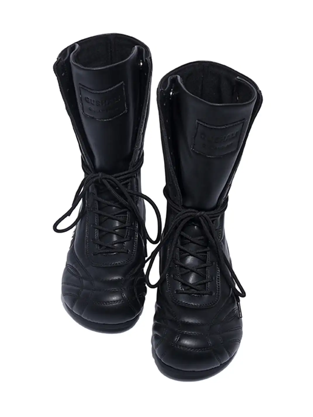 GSL | Retro Lace-Up Mid-calf Boots