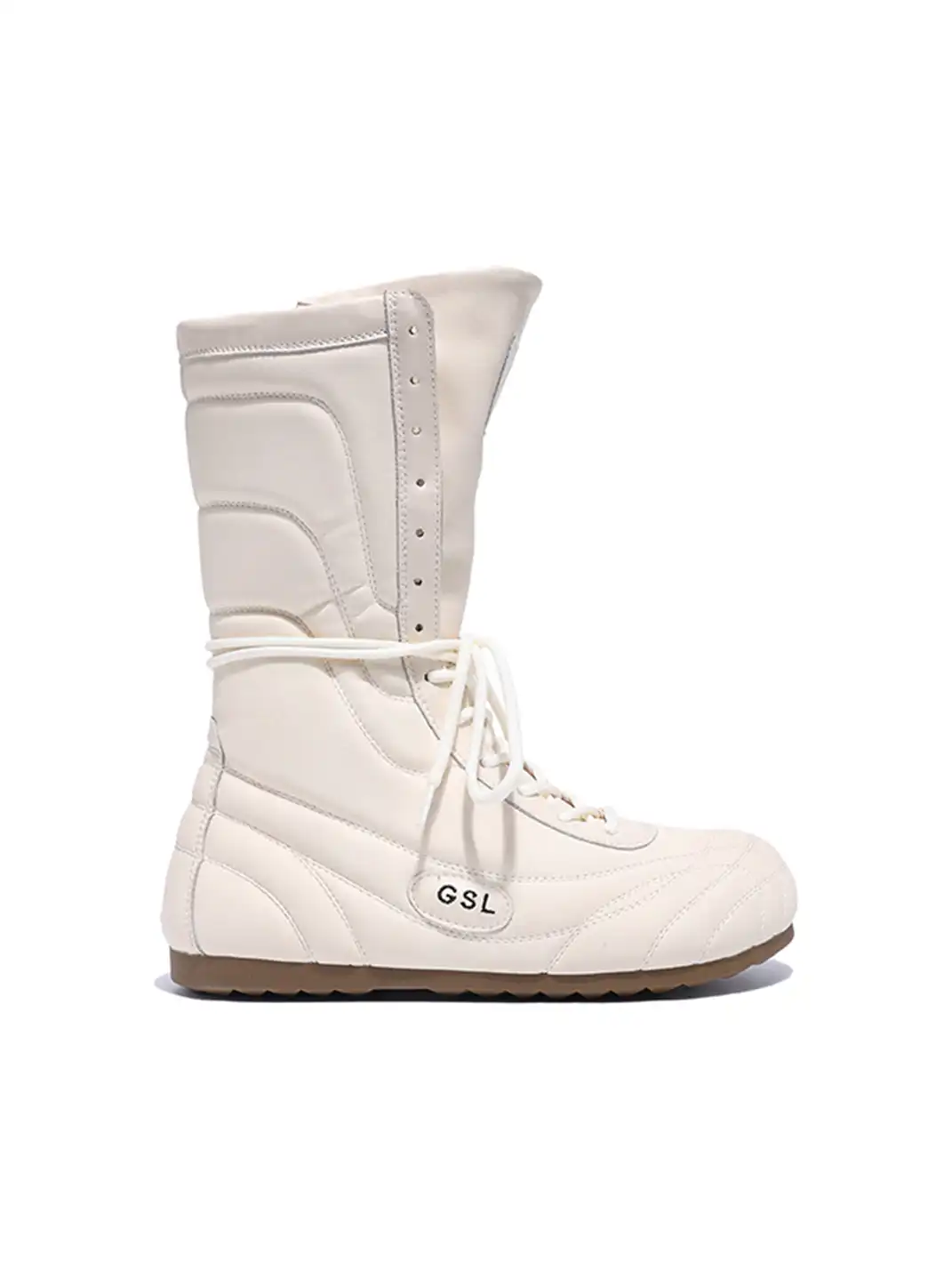 GSL | Retro Lace-Up Mid-calf Boots