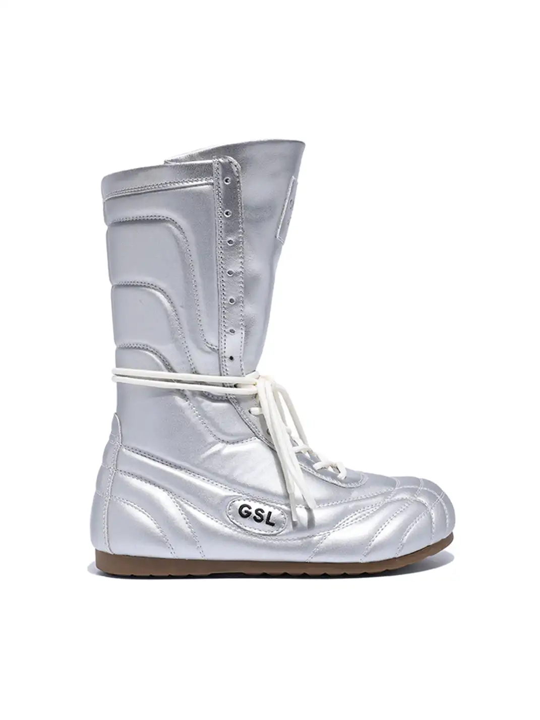 GSL | Retro Lace-Up Mid-calf Boots