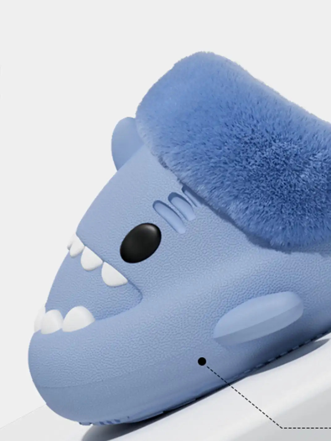 Chedoir | Shark Slippers with Detachable Lining