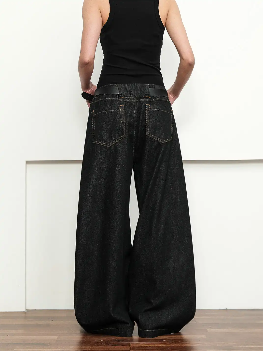 FLYOFF | Vintage Wide-Leg Denim Baggy Pants